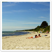 Am Strand von Boderne boderne, strand, bornholm