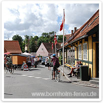 Markt in Svaneke Markt in Svaneke