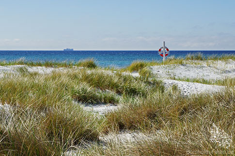 Ostseestrand von Dueodde, Insel Bornholm, Dänemark