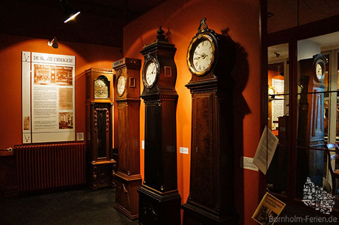 Bornholmer Standuhren, Grandfather Clocks, Insel Bornholm, Daenemark