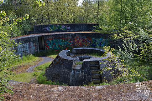 Bunker Dueodde, Suedbornholm, Insel Bornholm, Ostsee, Daenemark