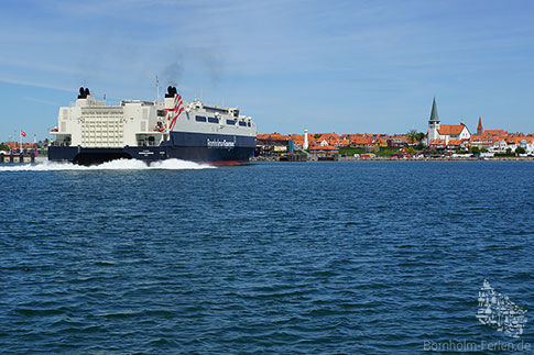 Faehre, Roenne, Insel Bornholm, Daenemark