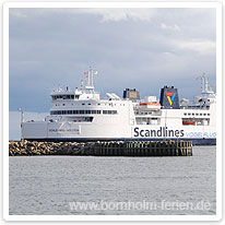 Die Fähren von Scandlines befahren die Vogelfluglinie Puttgarden - Rødby faehre der vogelfluglinie puttgarden-roedby