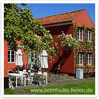 Der Garten des Oluf Høst Museums oluf hoest museum, garten, gudhjem, bornholm