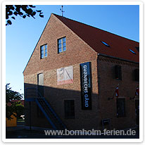 Grønbechs Gård im Herzen von Hasle groenbechs gaard, hasle, bornholm