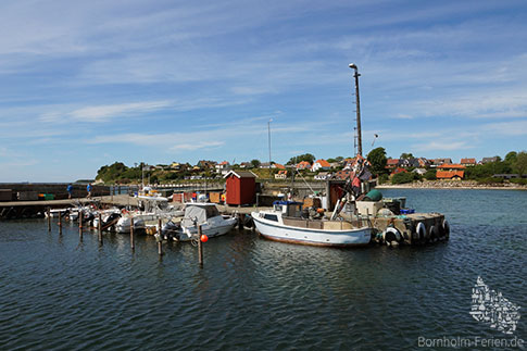 Ostsee-Hafen, Arnager, Insel Bornholm, Daenemark