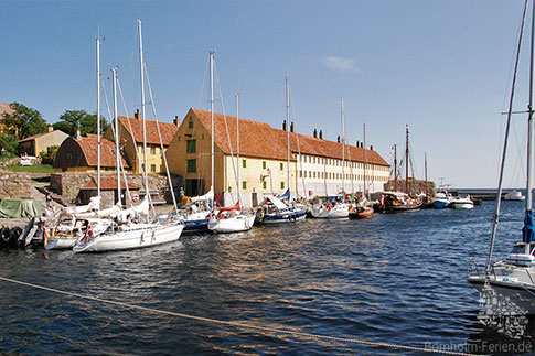 Hafen, Marina, Hammerhavn, Sonnenuntergang, Ostsee, Insel Bornholm, Daenemark