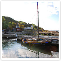 Das idyllische kleine Helligpeder helligpeder, bornholm