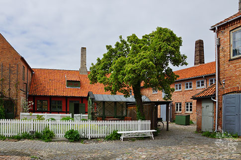Hjorths Fabrik, Roenne, Insel Bornholm, Daenemark