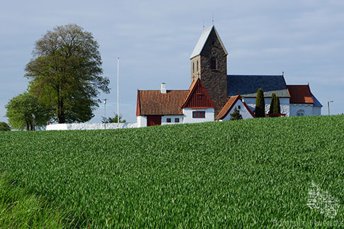 Knuds Kirke, Kirche, Roenne, Insel Bornholm, Daenemark