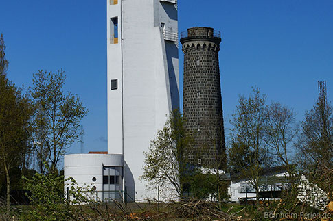 Leuchtturm Dueodde Nord, Insel Bornholm, Daenemark