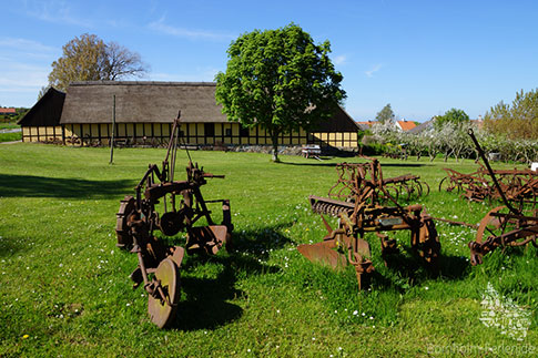 Landwirtschafts-Museum in Melstedgaard, Insel Bornholm, Daenemark
