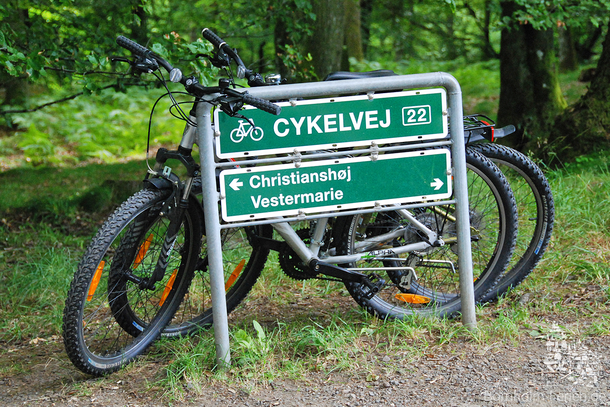Fahrradurlaub auf Bornholm Radwege, Fahrrad Verleih