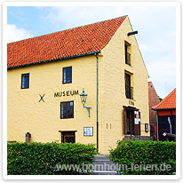 Das alte Haus der Nexø Garde nexoe museum, bornholm
