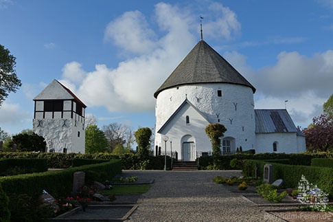 Rundkirche, Kirche, Nylars, Insel Bornholm, Daenemark