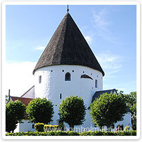 Die Rundkirche in Olsker Die Rundkirche in Olsker auf Bornholm