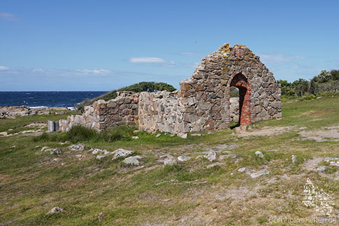 Ruine, Kapelle, Kirche, Salomons Kapel, Insel Bornholm, Daenemark