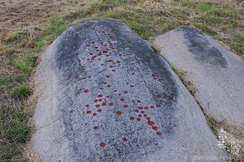 Steine mit Schalenvertiefungen aus der Bronzezeit, Bornholm