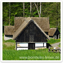 Die Slusegård Wassermühle slusegaard, wassermuehle, bornholm