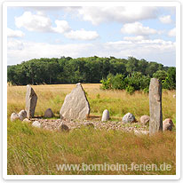 Steinkreis auf Bornholm Steinkreis auf Bornholm