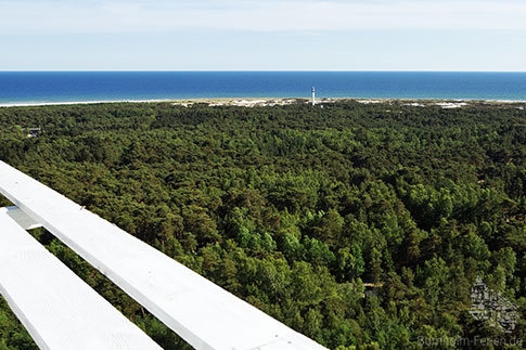 Aussichtsturm Bornholm, Suedbornholm, Insel Bornholm, Ostsee, Daenemark