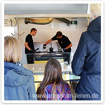Hoch interessant: Bonbons handgemacht svaneke bolcher, laden, bornholm