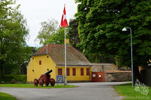 Verteidigungsmuseum Bornholm, Bornholms Forsvarsmuseum, Roenne, Insel Bornholm, Daenemark