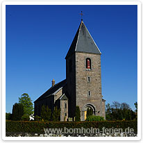 Die Kirche in Vestermarie Die Kirche in Vestermarie, Bornholm