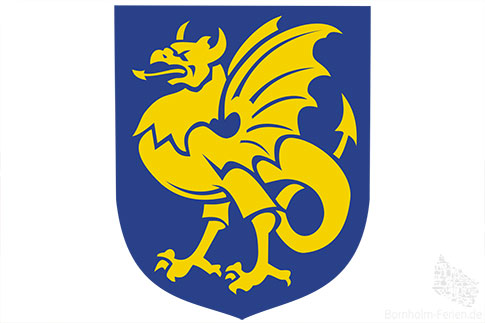 Wappen, Regionskommune, Insel Bornholm, Daenemark