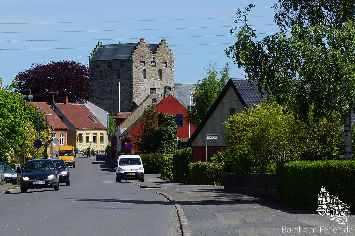 Aa Kirke (Aa Kirche), Insel Bornholm (Dänemark) - Bornholms größte -