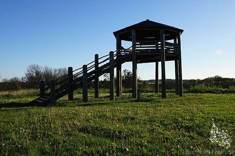 Aussichtsturm für Besucher der Wallanlage Rispebjerg