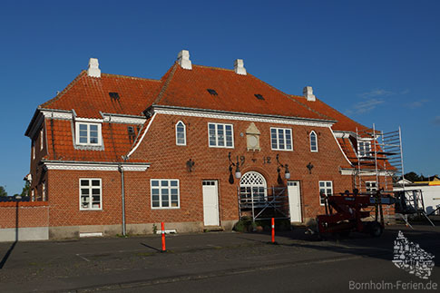 Bahnhof, Allinge, Insel Bornholm, Daenemark