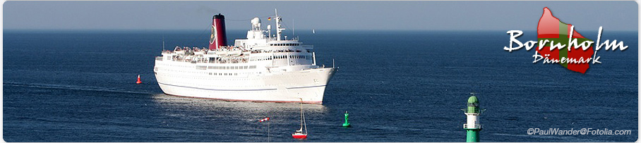 bornholm, kreuzfahrtschiff, ostsee