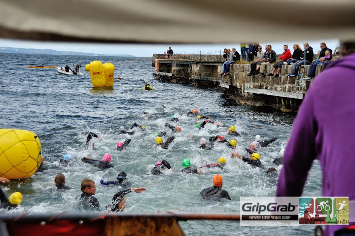 Bornholm Triathlon Tri over Gudhjem: Schwimmen