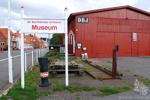 Bornholms Eisenbahnmuseum, Nexoe, Insel Bornholm, Daenemark