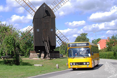 Mit dem Bus die Insel Bornholm entdecken, Daenemark