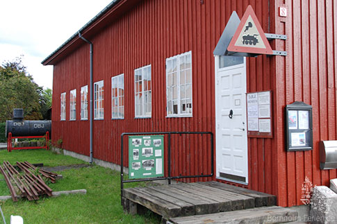 Eisenbahn-Museum, Nexoe, Insel Bornholm, Daenemark
