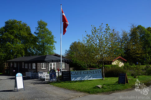 Das Ekkodalshuset/ Cafe Genlyd ist ein gemütliches Restaurant im Ekkodalen, Bornholm, Dänemark