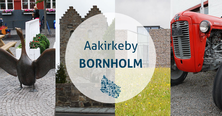 Aakirkeby, Insel Bornholm, Daenemark