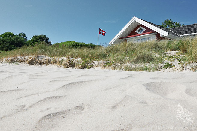 Ferienhaus am Strand, Insel Bornholm, Daenemark