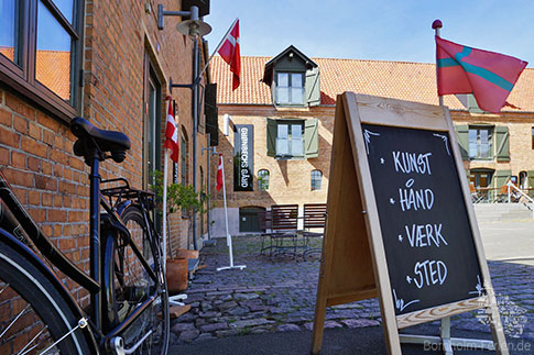 Groenbechs Gaard Kunst- und Kulturzentrum, Hasle, Bornholm, Daenemark