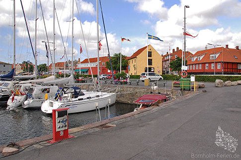 Hafen, Nexoe, Ostsee, Insel Bornholm, Daenemark