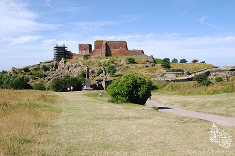 Hammershus Burgruine, Insel Bornholm, Daenemark