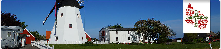 Aarsdale Moelle, Insel Bornholm, Daenemark