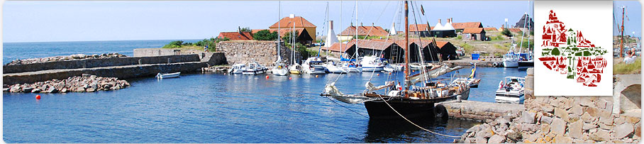Der Hafen von Christiansø (Erbseninseln)