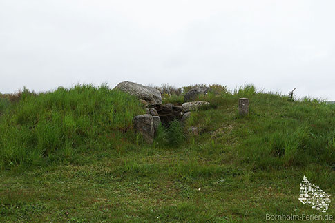 Eingang zum Hügelgrab von Arnager