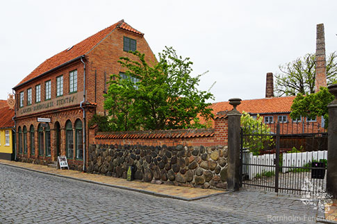 Keramikmuseum Hjorths Fabrik, Roenne, Insel Bornholm, Daenemark