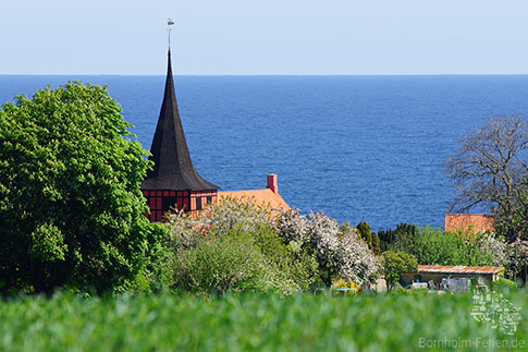 Kirche, Insel Bornholm, Daenemark