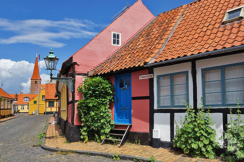 Vimmelskaftet 11 - Das kleinste Haus in Roenne, Insel Bornholm, Daenemark