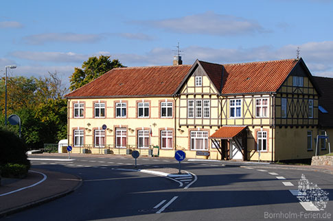 Klemensker Kro - Das Gasthaus im Zentrum von Klemensker, Insel Bornholm, Dänemark